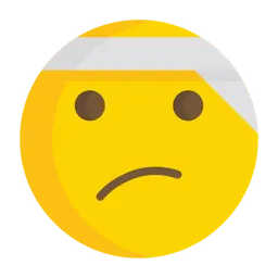 Free Face With Head Bandage Emoji Icon