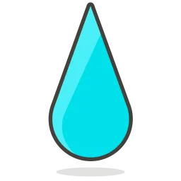 Free Drop Emoji Icon