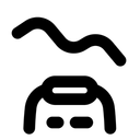 Free Drop Loss Degradation Icon