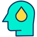 Free Drop Idea Drop Thinking Human Mind Icon