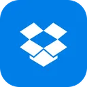 Free Dropbox Flat Logo Icon