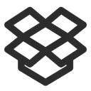 Free Dropbox Logo File Icon