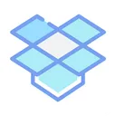 Free Dropbox File Hosting File Icon