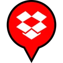 Free Dropbox Logo Pin Icon