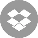 Free Dropbox Social Media Icon