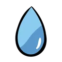 Free Droplet Water Drops Icon