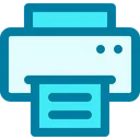 Free Drucker Drucken Papier Icon