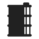 Free Drum High Contrast Icon