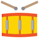 Free Drum Drum Stick Celebration Icon