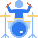 Free Drummer  Icon