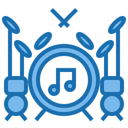 Free Drumset  Icon