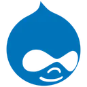 Free Drupal Plain Icon