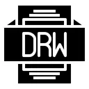 Free Drw File Type Icon