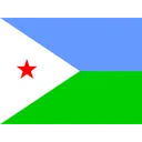 Free Dschibuti Flagge Land Symbol