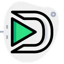 Free Dtube Technology Logo Social Media Logo Icon