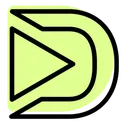 Free Dtube Technology Logo Social Media Logo Icon