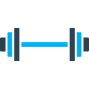 Free Barbell Powerlift Dumbbell Icon