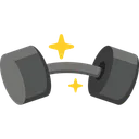 Free Dumbell Gym Fitness Icon