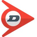 Free Dunlop Reifen Firmenlogo Markenlogo Symbol