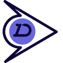 Free Dunlop Reifen Firmenlogo Markenlogo Symbol