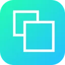 Free Duplicate Square Shape Icon