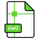 Free Dwg File Format Icon