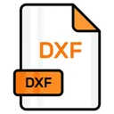 Free Dxf File Format Icon