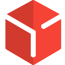 Free Dynamic Parcel Distribution Logo Icon