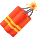 Free Dynamite Bomb Explosion Icon