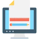 Free E Book E Docs Lcd Icon