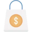 Free Commercial Shopping Bag E Commerce Icon