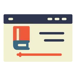 Free E-Learning  Symbol