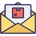 Free E Mail Postzustellungsdienst Logistik Symbol