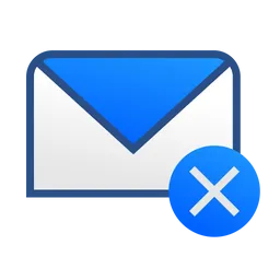 Free E-Mail fehlgeschlagen  Symbol