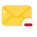 Free E-Mail löschen  Symbol