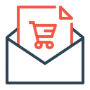 Free E Mail Nachricht Shop Icon