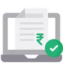 Free Online Tax Payment Tax Receipt Bill Icon