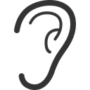 Free Ear Anatomy Body Icon