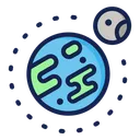 Free Earth Space Science Icon