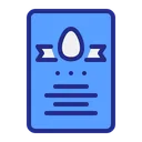 Free Easter Day Card Icon