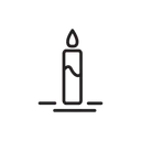 Free Easter Candle  Icon