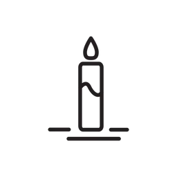 Free Easter Candle  Icon