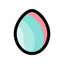 Free Easter Egg Easter Egg Icon