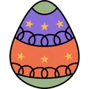 Free Easter Egg Egg Decorated Egg Icon