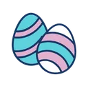 Free Easter eggs  Icon