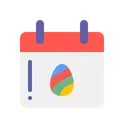 Free Easter Day Calendar Icon