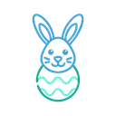 Free Easter rabbit  Icon