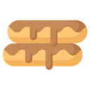 Free Eclair Pastry Chocolate Icon