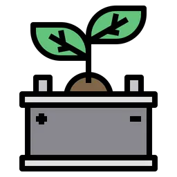 Free Batería ecológica  Icono