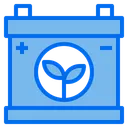 Free Battery Ecology Leaf Icon